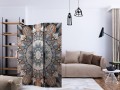 Parawan 3-częściowy - Hetmańska mandala [Room Dividers]