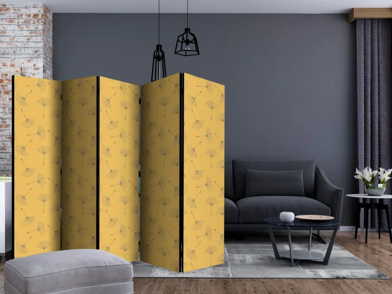 Parawan 5-częściowy - Tchnienie natury II [Room Dividers]