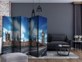 Parawan 5-częściowy - Słoneczny Londyn II [Room Dividers]