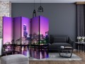 Parawan 5-częściowy - Purpurowe Melbourne II [Room Dividers]