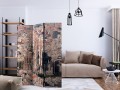 Parawan 3-częściowy - Serce Barcelony [Room Dividers]