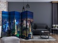 Parawan 5-częściowy - Manhattan - noc II [Room Dividers]