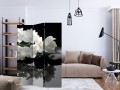 Parawan 3-częściowy - SPA, kamienie i orchidea [Room Dividers]
