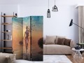 Parawan 3-częściowy - Spacer po wodzie [Room Dividers]