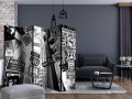 Parawan 5-częściowy - Drogi na Manhattan II [Room Dividers]