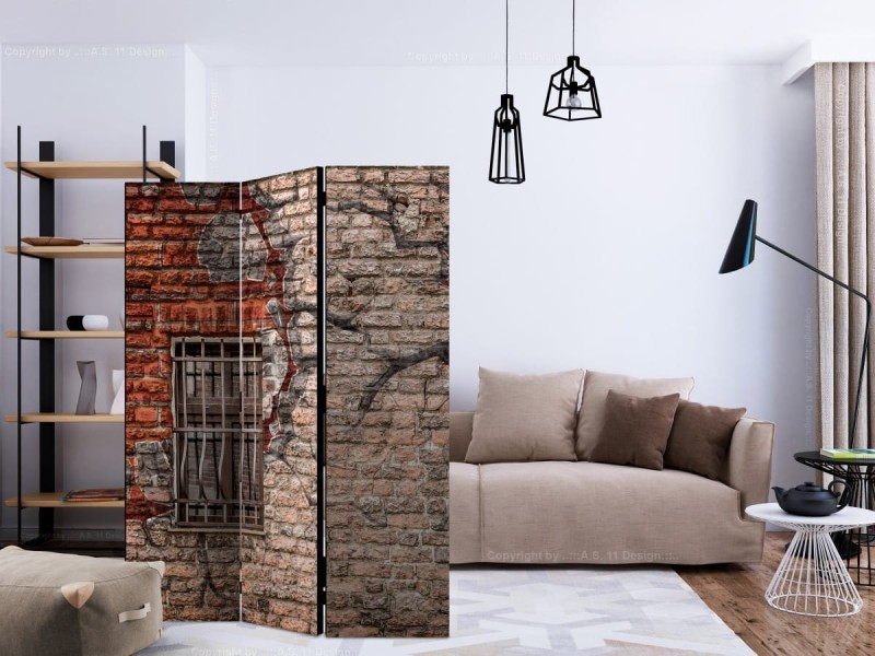 Parawan 3-częściowy - Break the Wall [Room Dividers]