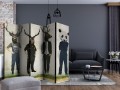 Parawan 5-częściowy - Man or Animal? II [Room Dividers]