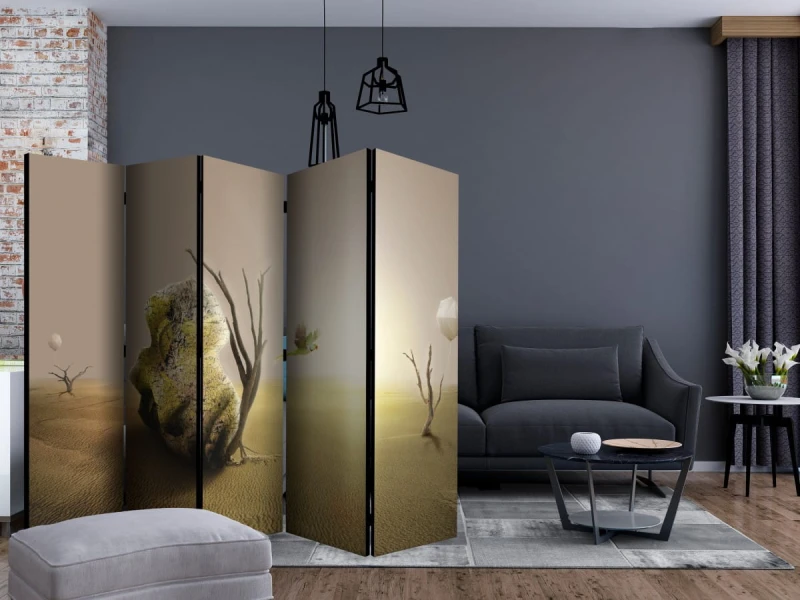 Parawan 5-częściowy - Porzucona maska II [Room Dividers]