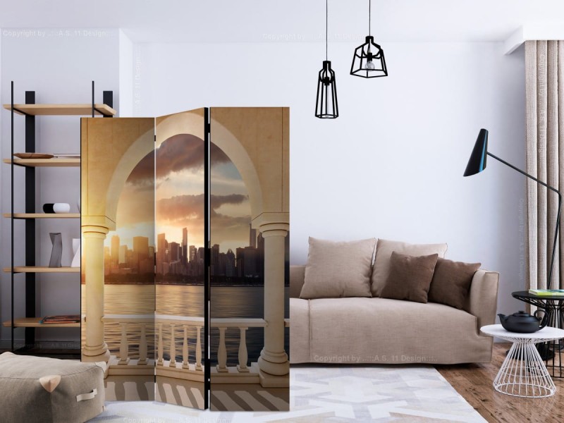 Parawan 3-częściowy - Sen o Nowym Jorku [Room Dividers]