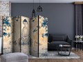 Parawan 5-częściowy - Buddha of Prosperity II [Room Dividers]
