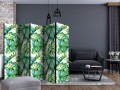 Parawan 5-częściowy - Liście dżungli II [Room Dividers]