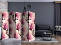 Parawan 5-częściowy - Kwitnące magnolie II [Room Dividers]