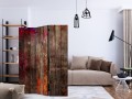 Parawan 3-częściowy - Zabarwione drewno [Room Dividers]