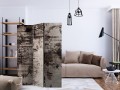 Parawan 3-częściowy - Przypalane drewno [Room Dividers]