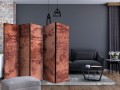 Parawan 5-częściowy - Czerwona blacha II [Room Dividers]
