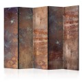 Parawan 5-częściowy - Zardzewiała płyta II [Room Dividers]