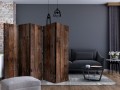 Parawan 5-częściowy - Drewniana chatka II [Room Dividers]