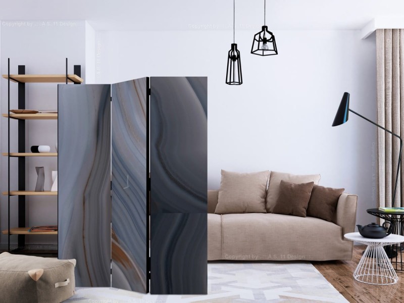 Parawan 3-częściowy - Prąd morski [Room Dividers]