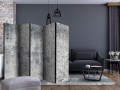 Parawan 5-częściowy - Świeży beton II [Room Dividers]