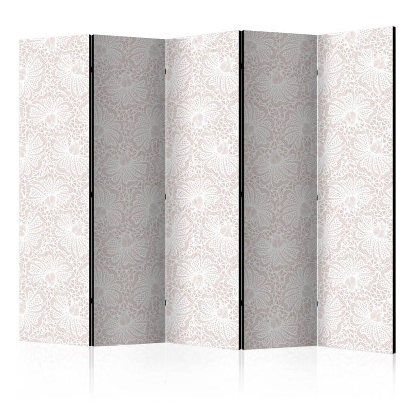 Parawan 5-częściowy - Dziergane ozdoby II [Room Dividers]