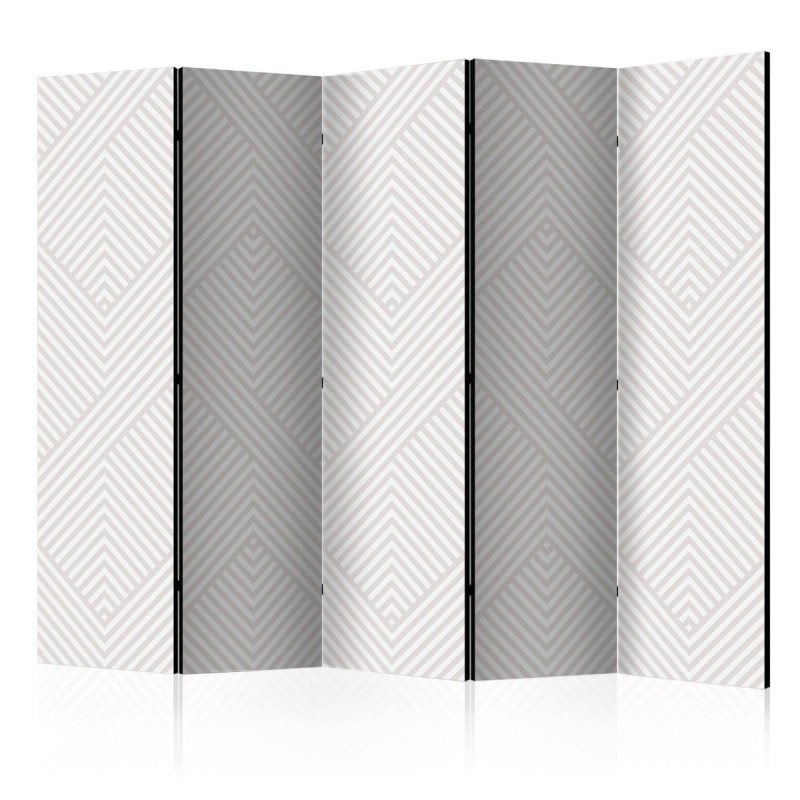 Parawan 5-częściowy - Złamane linie II [Room Dividers]