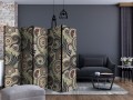 Parawan 5-częściowy - Wytworny ornament II [Room Dividers]