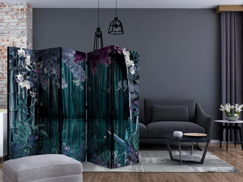 Parawan 5-częściowy - Tajemnicza noc II [Room Dividers]