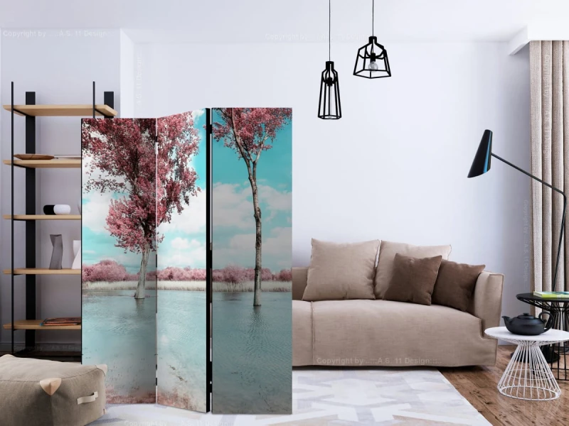 Parawan 3-częściowy - Jesienny krajobraz [Room Dividers]
