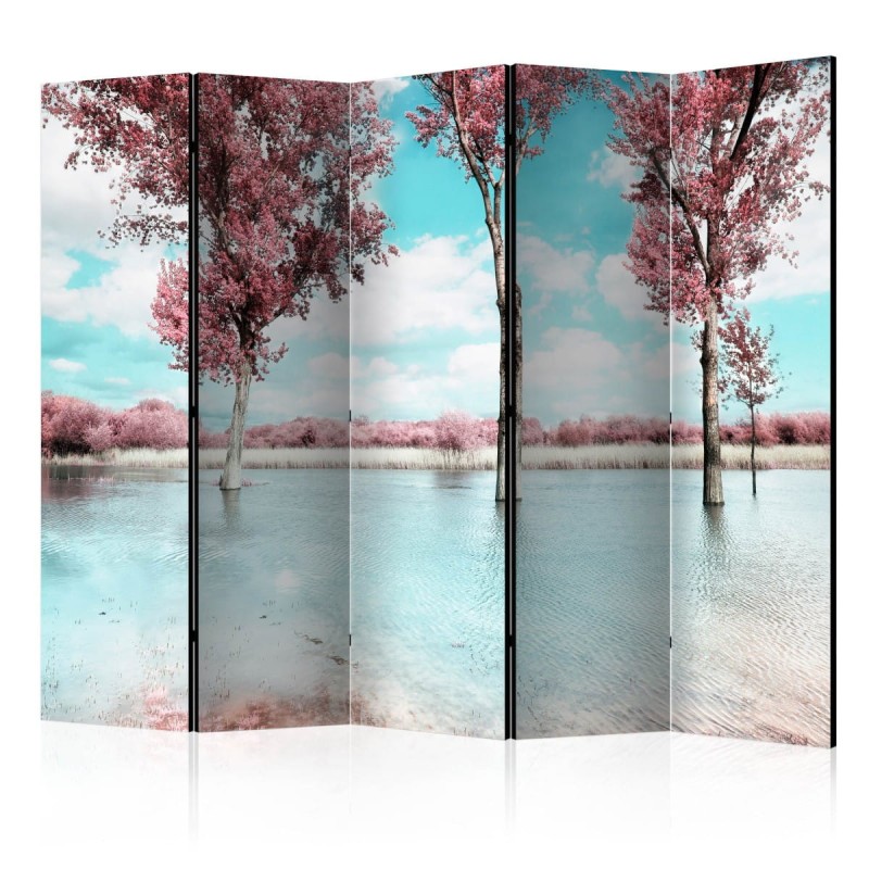 Parawan 5-częściowy - Jesienny krajobraz II [Room Dividers]