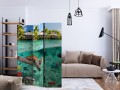 Parawan 3-częściowy - Pod powierzchnią wody [Room Dividers]