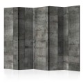 Parawan 5-częściowy - Stalowy wzór II [Room Dividers]