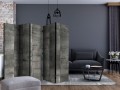 Parawan 5-częściowy - Stalowy wzór II [Room Dividers]