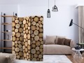 Parawan 3-częściowy - W tartaku [Room Dividers]