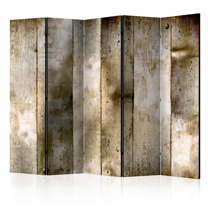 Parawan 5-częściowy - Złote pasy II [Room Dividers]