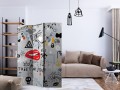 Parawan 3-częściowy - Potok myśli [Room Dividers]