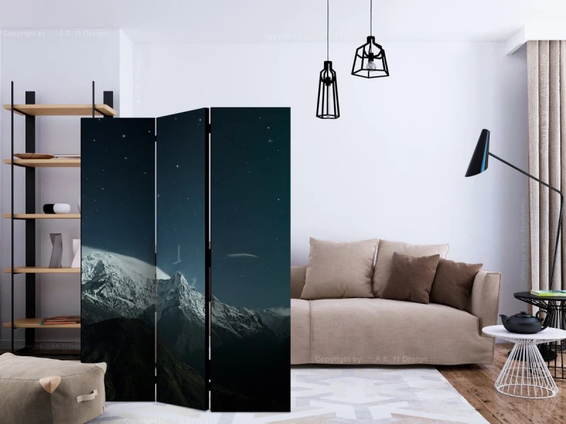 Parawan 3-częściowy - Zorza polarna [Room Dividers]
