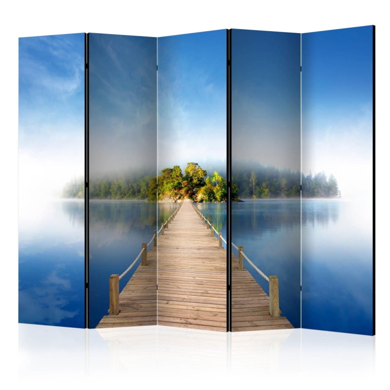 Parawan 5-częściowy - Tajemnicza wyspa II [Room Dividers]