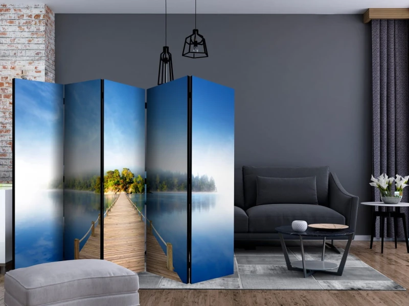 Parawan 5-częściowy - Tajemnicza wyspa II [Room Dividers]