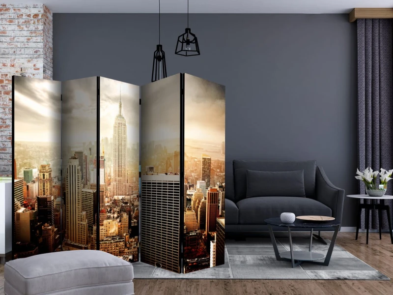 Parawan 5-częściowy - Uczesane wiatrem II [Room Dividers]