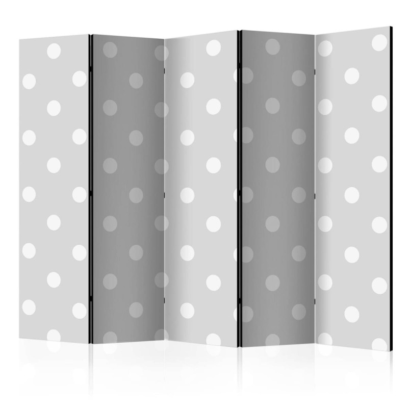 Parawan 5-częściowy - Radosne groszki II [Room Dividers]