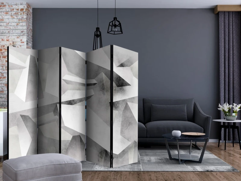 Parawan 5-częściowy - Zamrożone skrzydła II [Room Dividers]