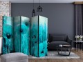 Parawan 5-częściowy - Turkusowe szaleństwo II [Room Dividers]