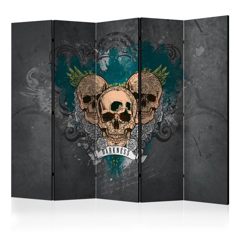Parawan 5-częściowy - Darkness II II [Room Dividers]