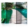 Parawan 5-częściowy - Park Narodowy, Jeziora Plitwickie, Chorwacja II [Room Dividers]