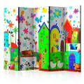 Parawan 5-częściowy - Wesoła farma II [Room Dividers]