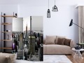 Parawan 3-częściowy - Opalizujące wieżowce [Room Dividers]