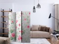Parawan 3-częściowy - Różane przyjemności [Room Dividers]