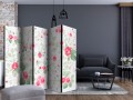Parawan 5-częściowy - Różane przyjemności II [Room Dividers]