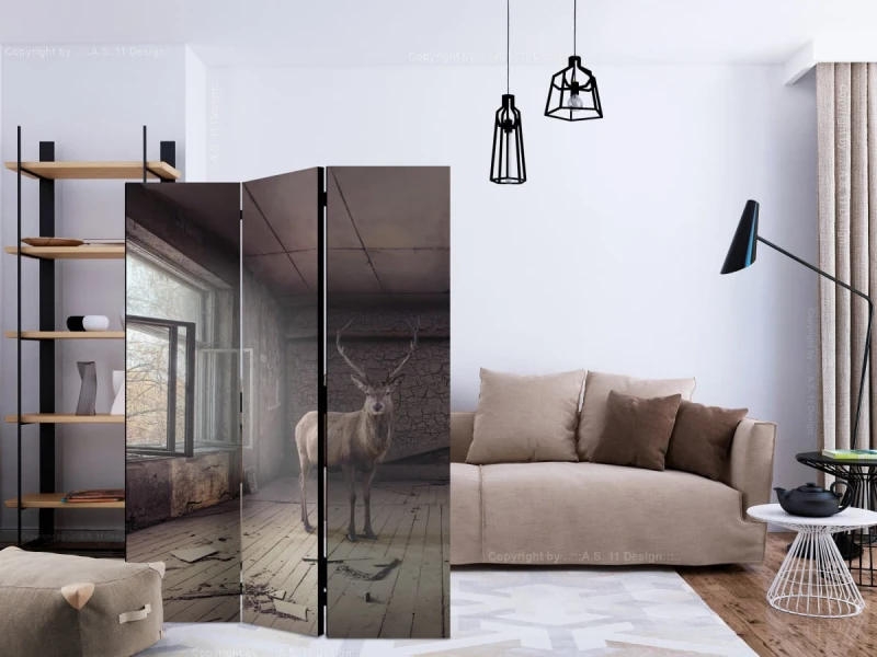 Parawan 3-częściowy - Zagubiony [Room Dividers]