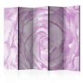 Parawan 5-częściowy - róża (różowy) II [Room Dividers]